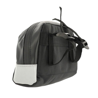 Sacoche de cintre Hapo.g cyclindre noir fixation velcros 2l l25 x l13.5 x h10