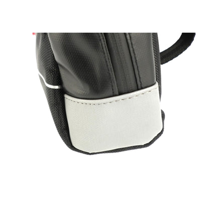 Sacoche de cintre Hapo.g cyclindre noir fixation velcros 2l l25 x l13.5 x h10