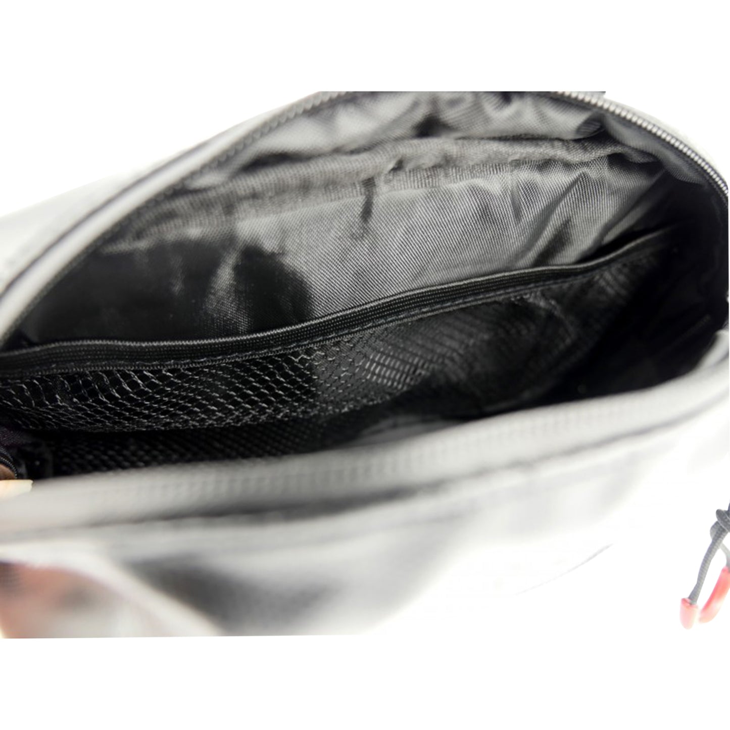 Sacoche de cintre Hapo.g cyclindre noir fixation velcros 2l l25 x l13.5 x h10
