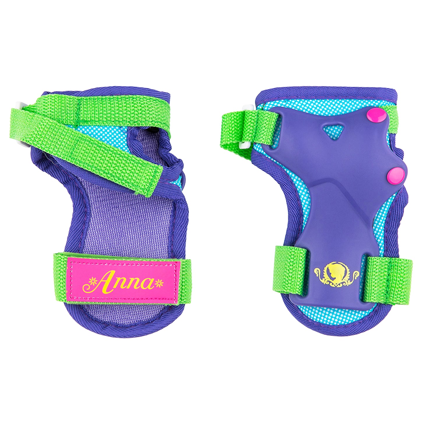 Disney Frozen pastel elbow and knee pads