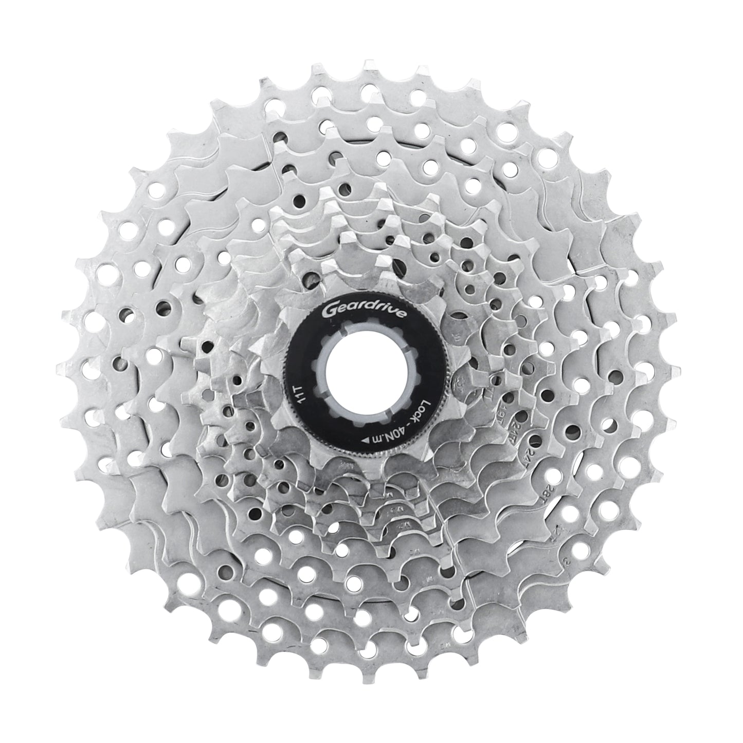 Cassette 10s. PCP 11-36 for Shimano-Sram MTB silver (11-13-15-17-19-21-24-28-32-36)