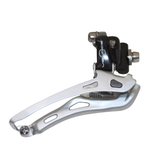 Campagnolo Veloce 10-speed Braze-On Double Front Road Derailleur - Black