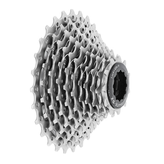 Cassette 11v. PCP 11-28 pour Shimano-Sram route argent (11-12-13-14-15-16-17-19-21-24-28)