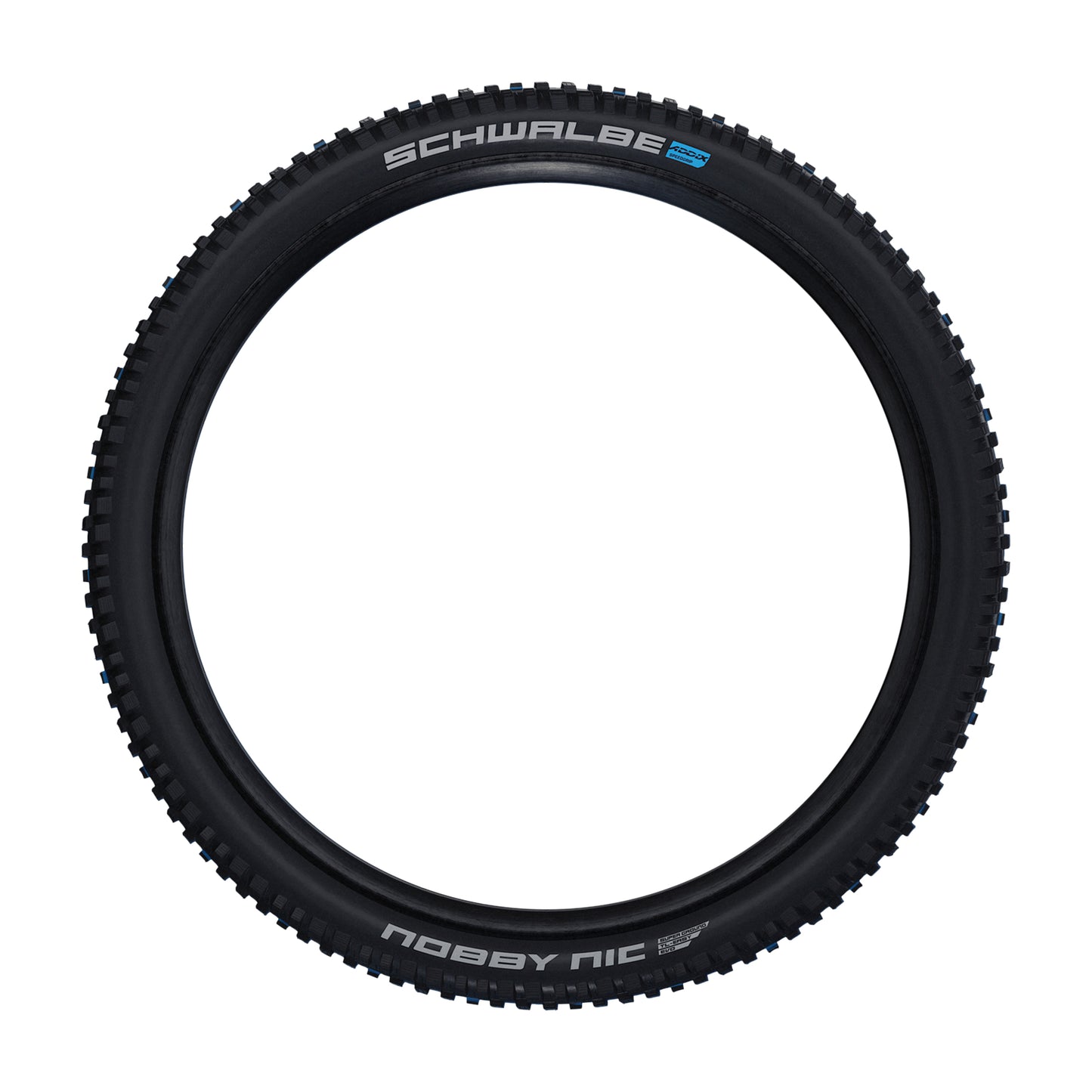 Pneu VTT 27.5 X 2.40 Schwalbe Nobby Nic Addix Noir Performance TS (62-584) Tubeless Ready Compatible VAE