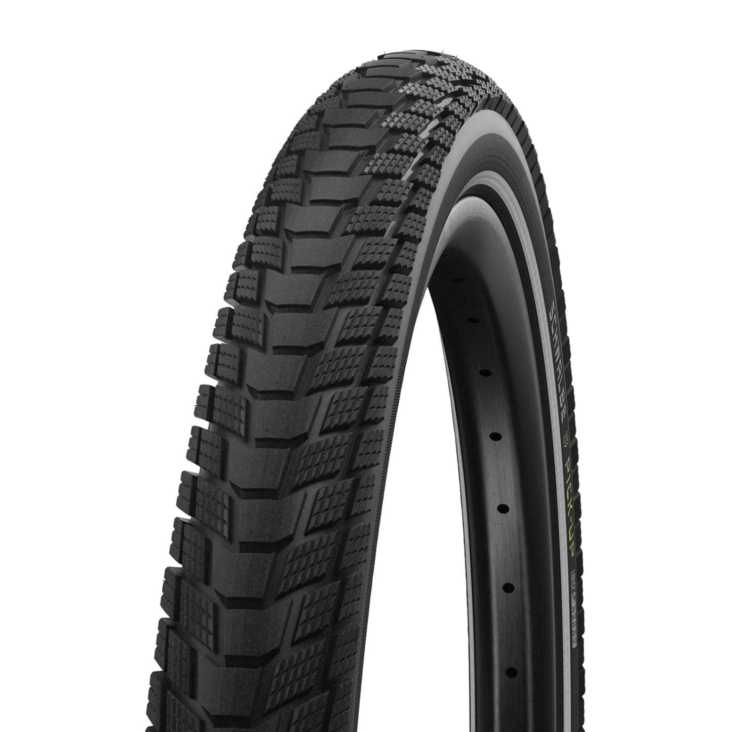 Pneu Cargo - City 24 X 2.15 Schwalbe Pick-Up Noir TR Double Defense (55-507) Compatible VAE