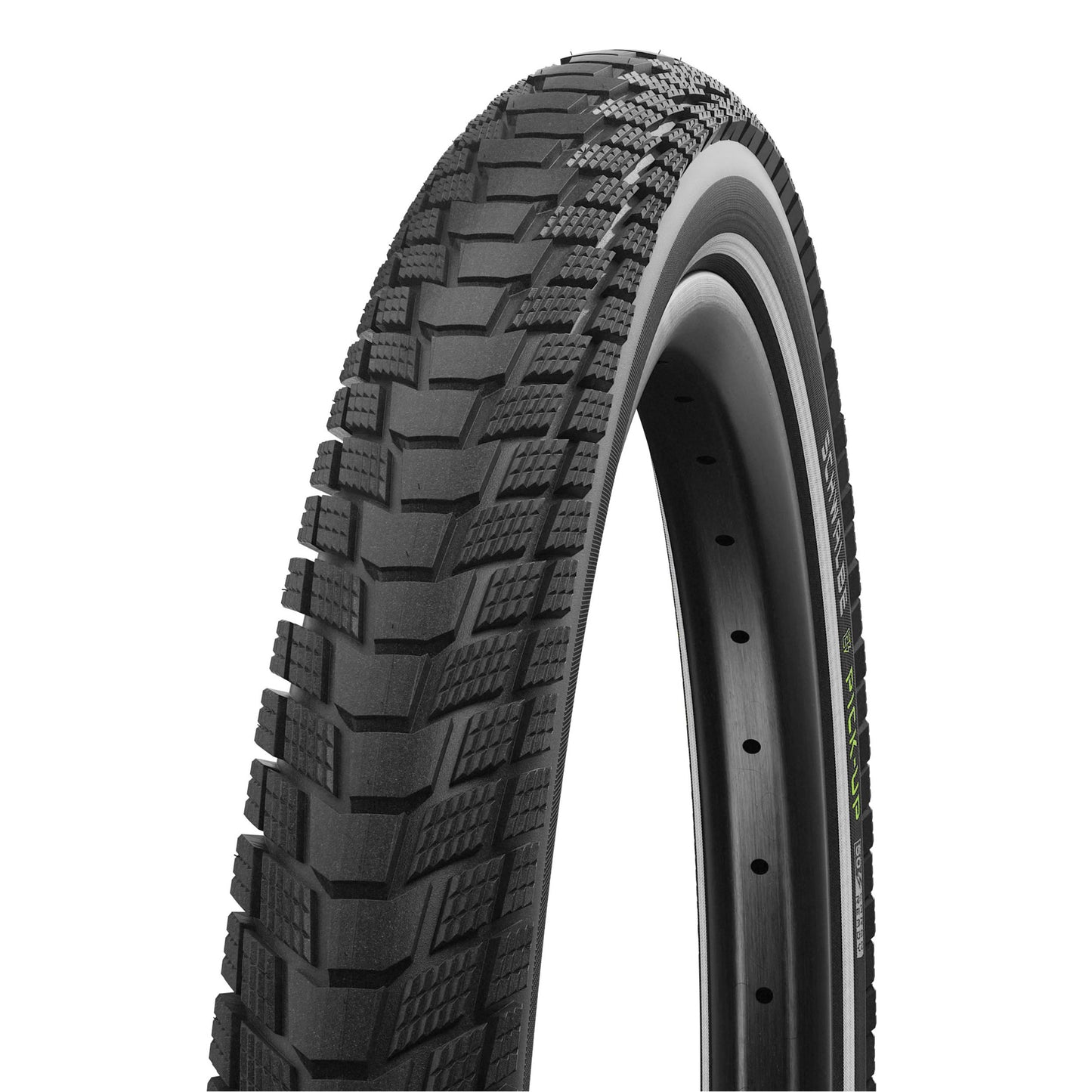 Cargo Tire - City 24 X 2.35 Schwalbe Pick-Up Black TR Double Defense (60-507) E-Bike Compatible