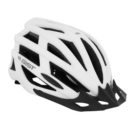 Casque vélo adulte Gist e-bike planet urban blanc mat in-mold