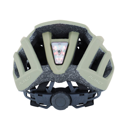 Casque vélo adulte Gist e-bike planet urban gris mat in-mold