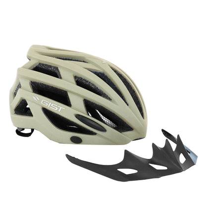 Casque vélo adulte Gist e-bike planet urban gris mat in-mold