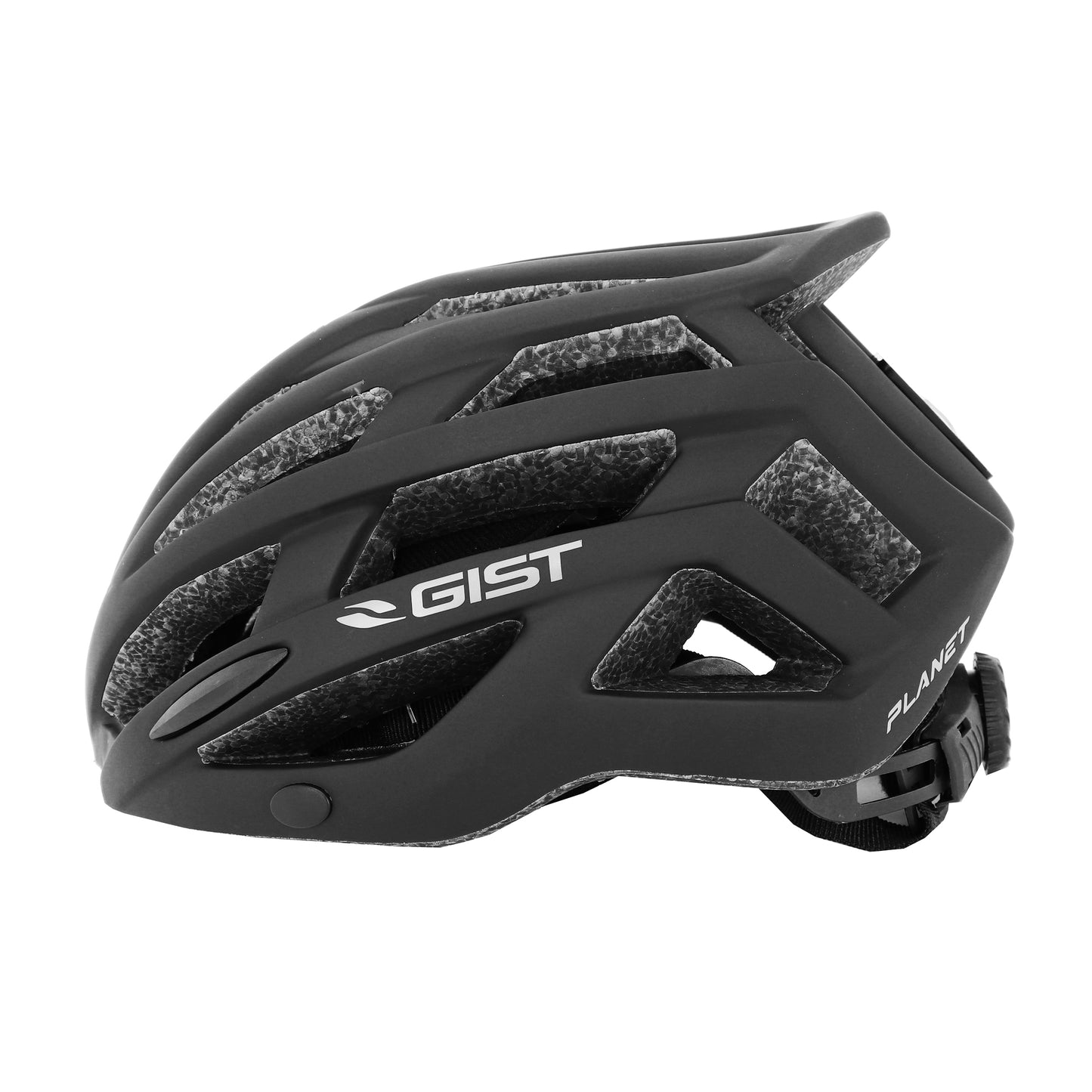 Casque vélo adulte Gist e-bike planet urban noir mat in-mold