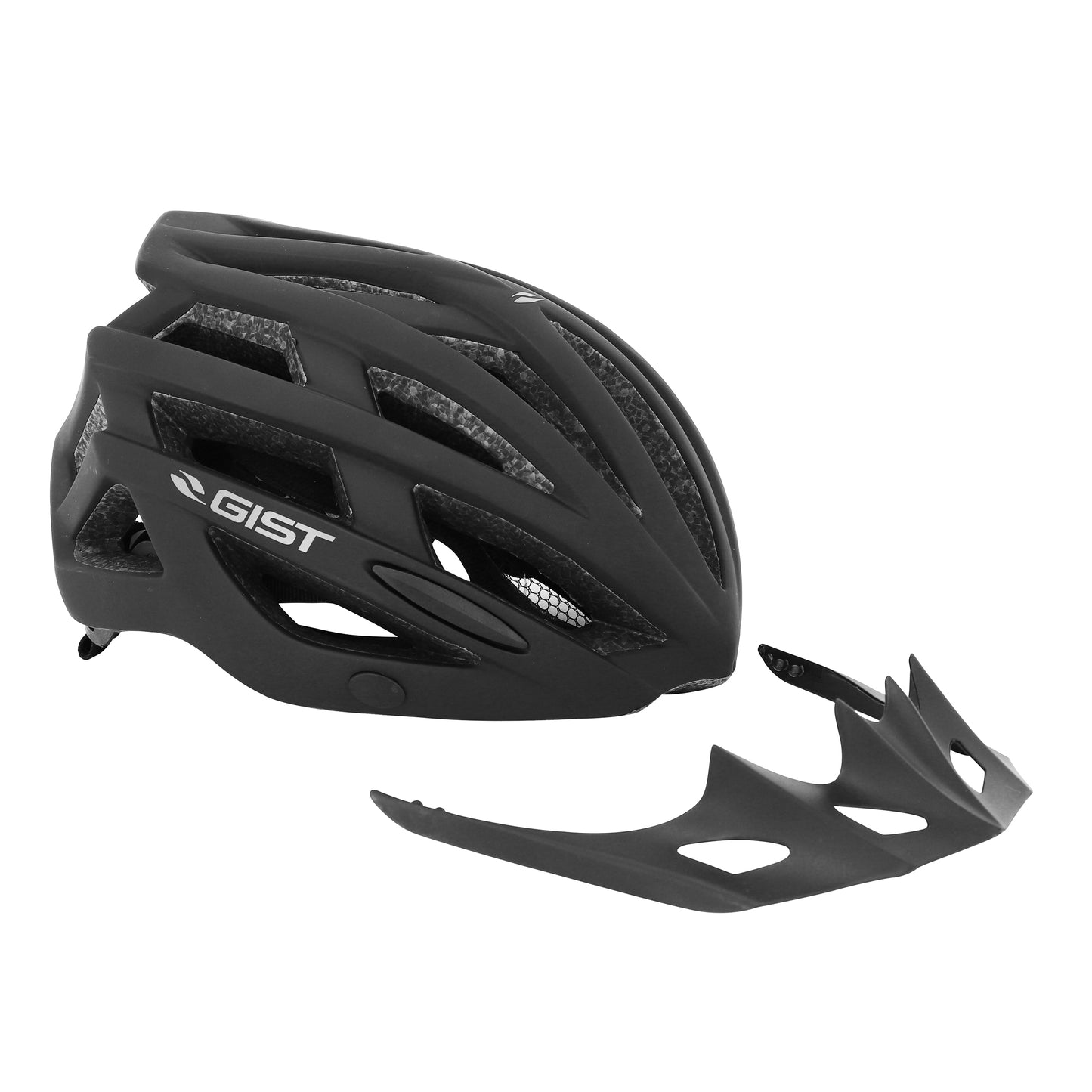 Casque vélo adulte Gist e-bike planet urban noir mat in-mold
