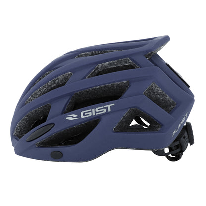 Casque vélo adulte Gist e-bike planet urban bleu mat in-mold