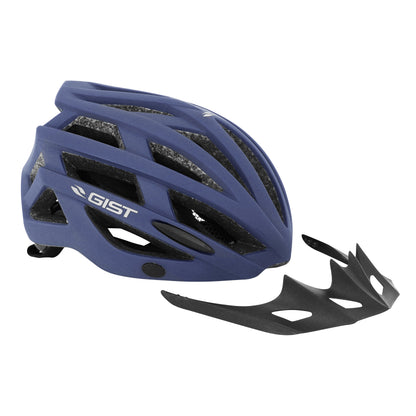Casque vélo adulte Gist e-bike planet urban bleu mat in-mold