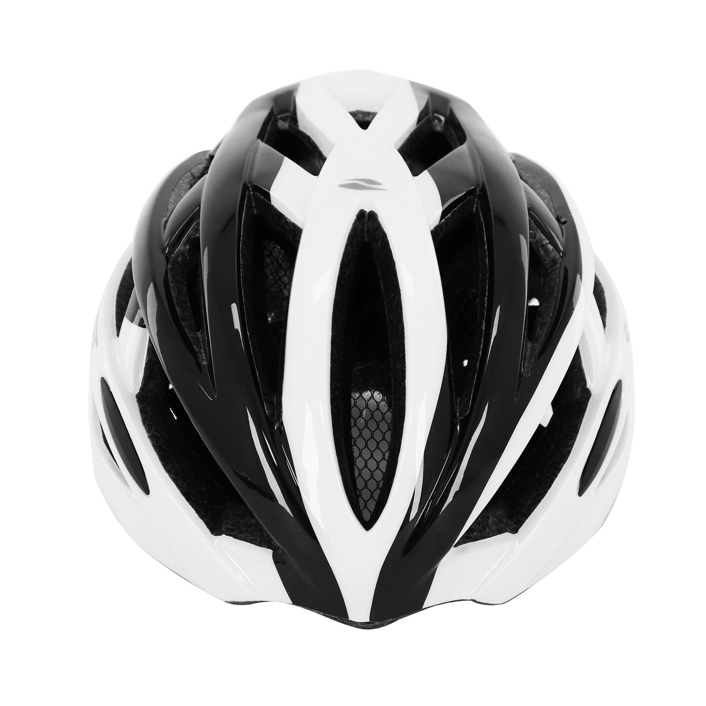 Casque vélo adulte Gist route planet blanc-noir in-mold