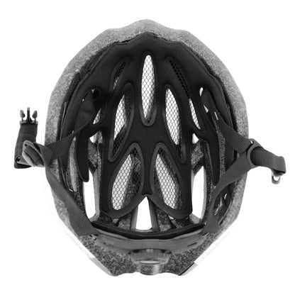 Casque vélo adulte Gist route planet blanc-noir in-mold