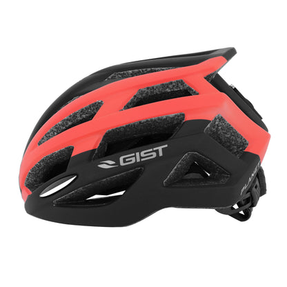 Casque vélo adulte Gist route planet noir-rouge mat in-mold