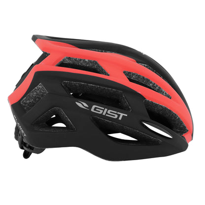 Casque vélo adulte Gist route planet noir-rouge mat in-mold