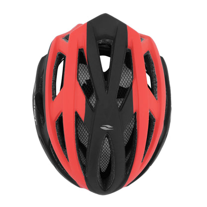 Casque vélo adulte Gist route planet noir-rouge mat in-mold