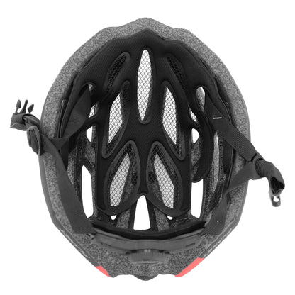 Casque vélo adulte Gist route planet noir-rouge mat in-mold