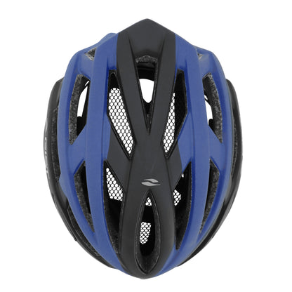 Casque vélo adulte Gist route planet noir-bleu mat in-mold