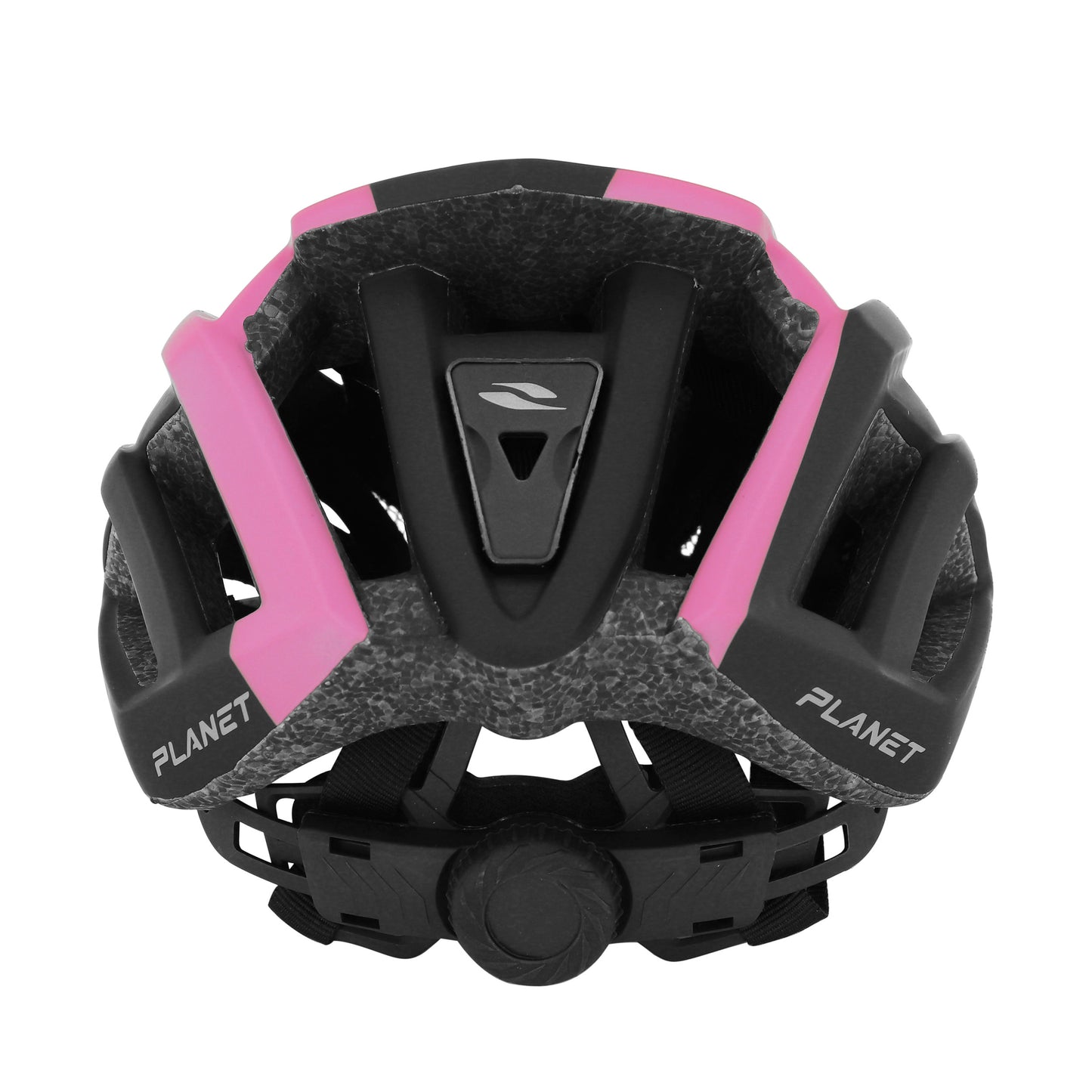 Casque vélo adulte Gist route planet noir-rose mat in-mold