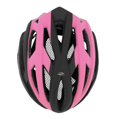 Casque vélo adulte Gist route planet noir-rose mat in-mold