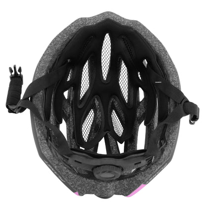 Casque vélo adulte Gist route planet noir-rose mat in-mold