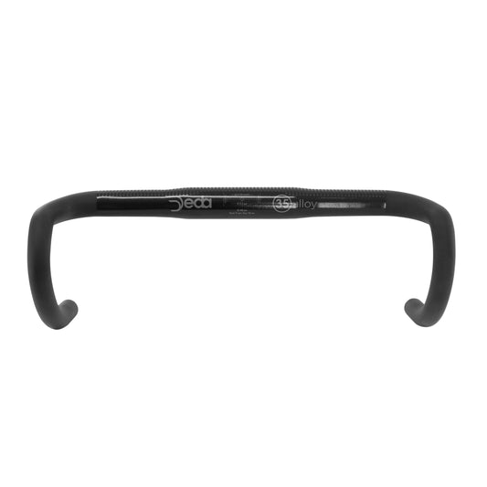 Cintre Route Deda m35 alu noir l 44 extérieur (axe-axe 42cm) pour potence 35mm