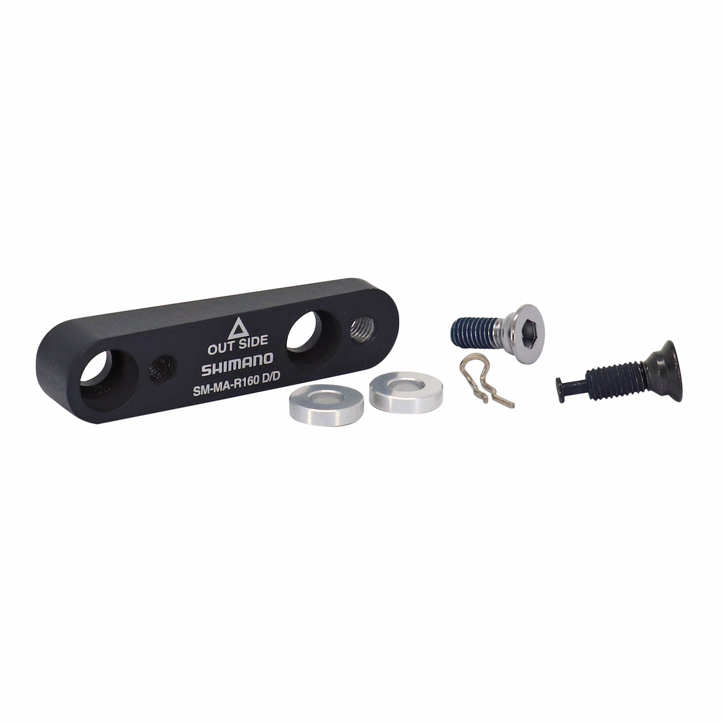 Shimano Flat Mount Rear Disc Brake Adaptor/Riser for 140mm Caliper to 160mm Rotor