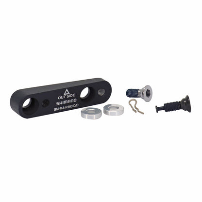 Shimano Flat Mount Rear Disc Brake Adaptor/Riser for 140mm Caliper to 160mm Rotor