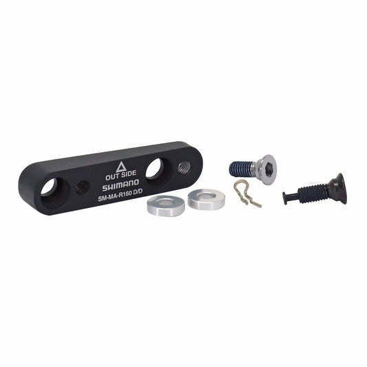 Adaptateur / réhausse frein à disque route flatmount arrière Shimano étrier 140mm pour disque 160mm