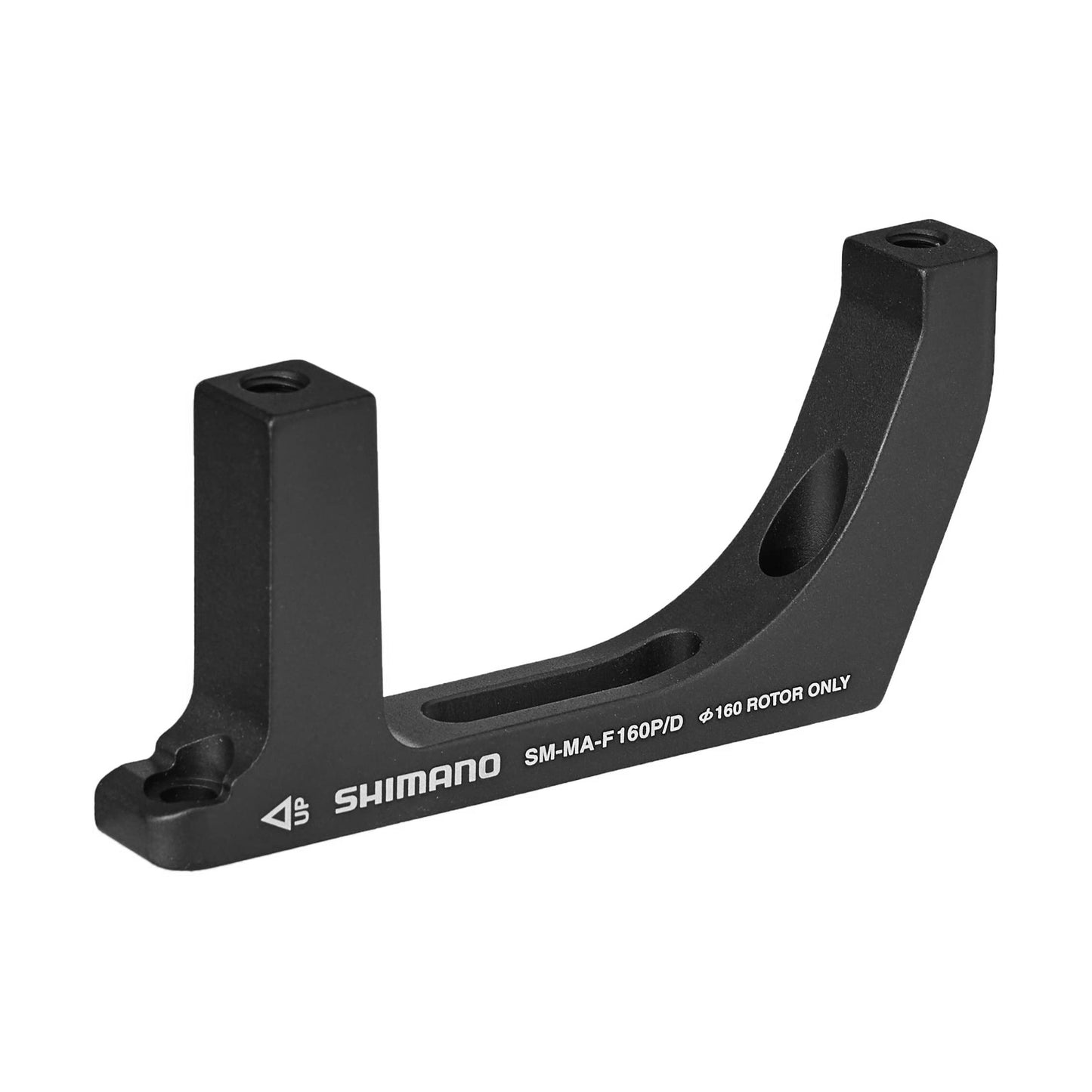 Adaptateur frein à disque route avant Shimano disque 160mm étrier post-mount sur fourche flatmount