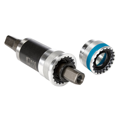 Boîtier pédalier Shimano carré un300 122mm filetage anglais - bsc - 1,37x24 avec carter