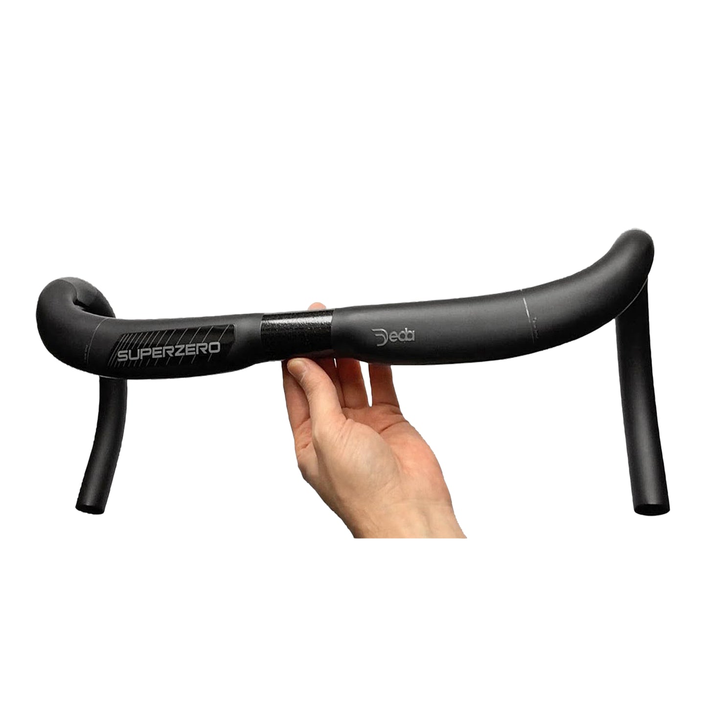 Cintre Route Deda superzéro dcr alu noir 31,8 l 44 extérieur (axe-axe 42cm)