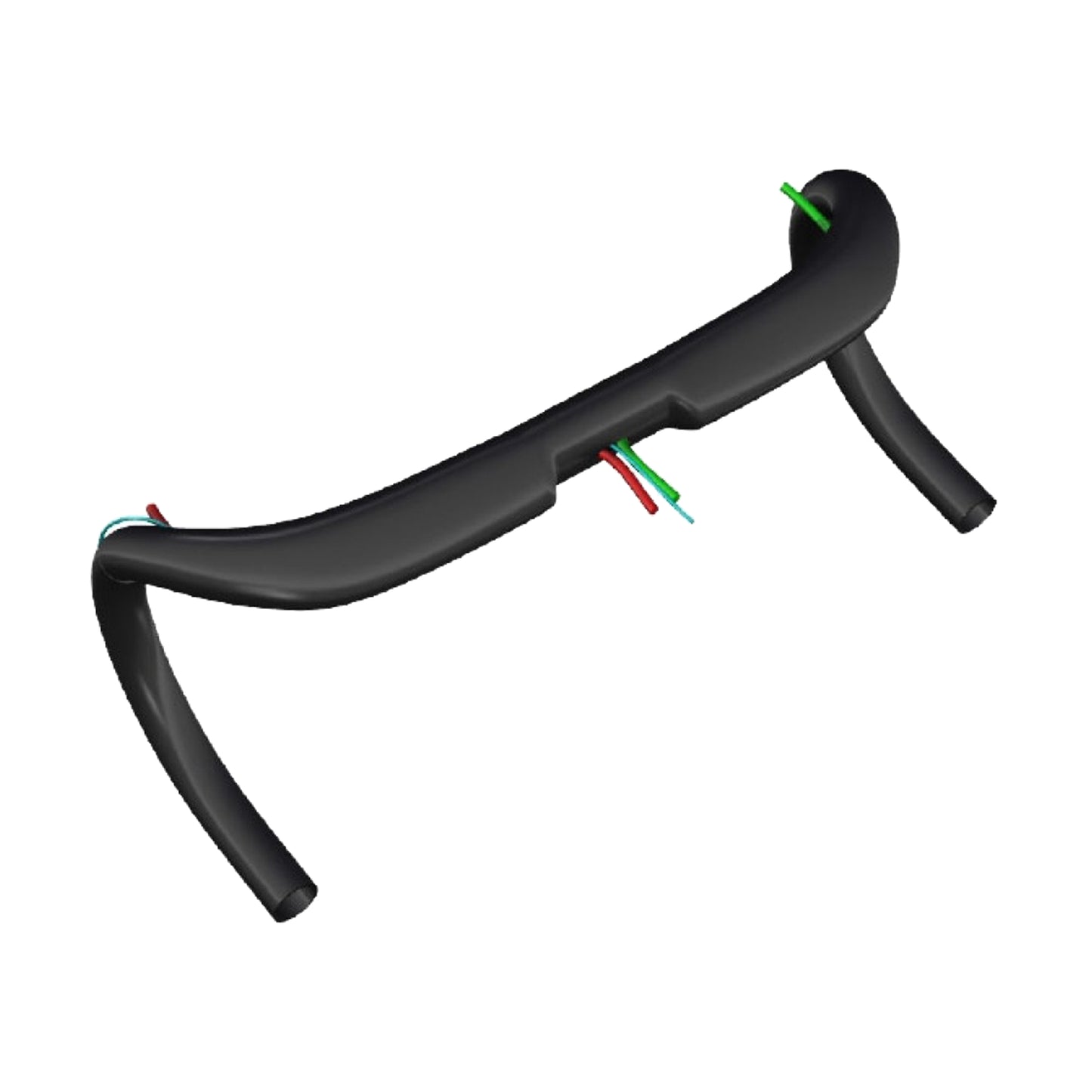 Cintre Route Deda superzéro dcr alu noir 31,8 l 46 extérieur (axe-axe 44cm)