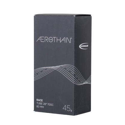 Chambre à air vélo 700 x 23-28 Schwalbe aerothan tpu valve presta 80mm (sv20e)