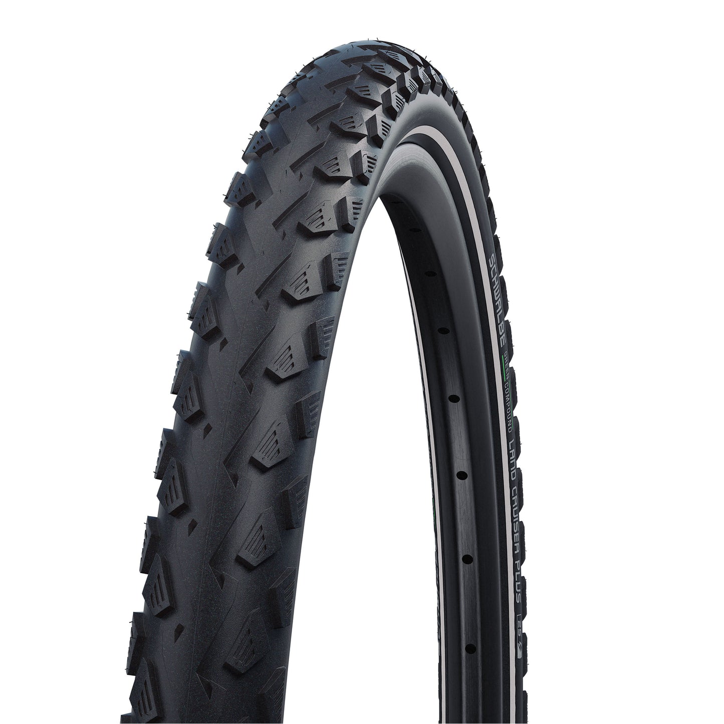 Pneu VTT 29 X 2.15 Schwalbe Land Cruiser plus TR Noir (55-622) Renfort Puncture-Guard Compatible VAE