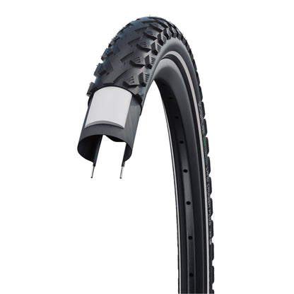 Pneu VTT 29 X 2.15 Schwalbe Land Cruiser plus TR Noir (55-622) Renfort Puncture-Guard Compatible VAE