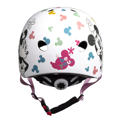 Disney Children's Bike Helmet v3 Minnie White with Adjustment Dial