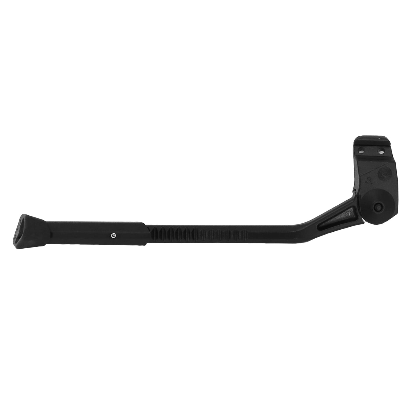 Pletscher Comp 18 Side Kickstand for E-Bikes with 26-29" Footplate, 18mm Bolt Spacing, Black