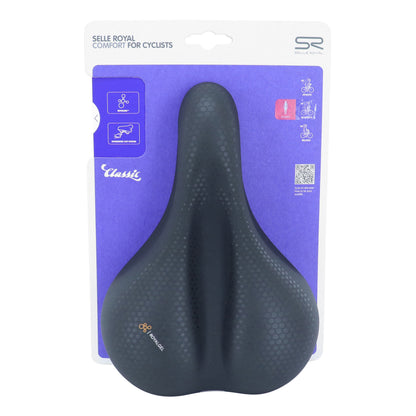 Selle Royal Avenue Gel Trekking anatomic channel black 258x183