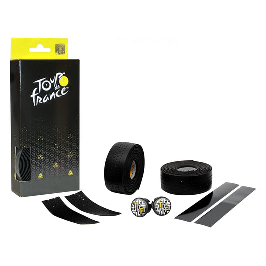 Ruban guidon VELOX Tour de France confort noir perforé