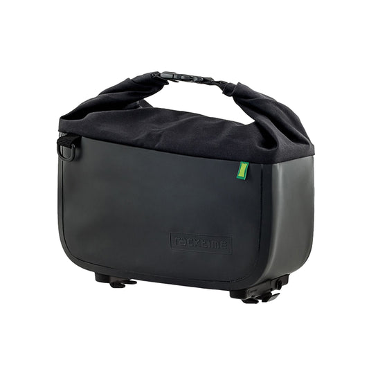 Sacoche arrière vélo Racktime yves noir fixation porte bagage l 32cm x l 20cm x h 14cm