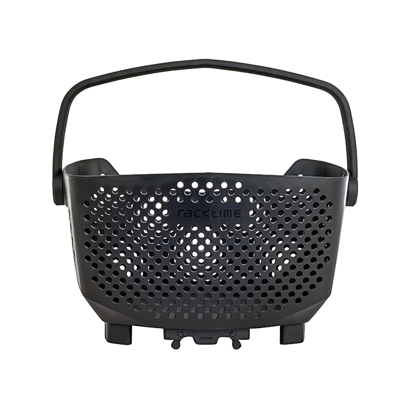 Racktime Bask It Black Plastic Rear Basket for Snapit
