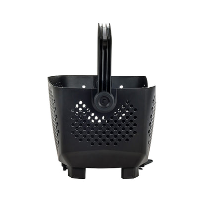 Racktime Bask It Black Plastic Rear Basket for Snapit