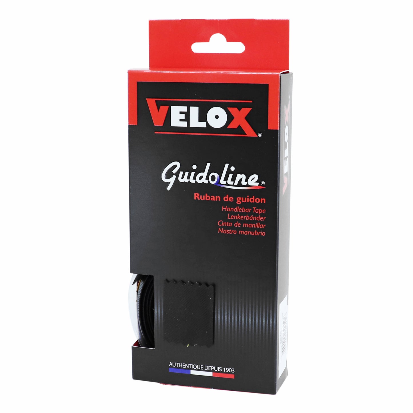 Ruban guidon VELOX High Grip 1.5mm noir
