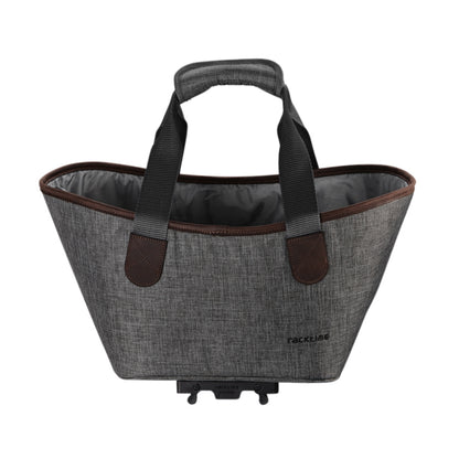 Panier-sac vélo Racktime Agnetha gris pour Snapit