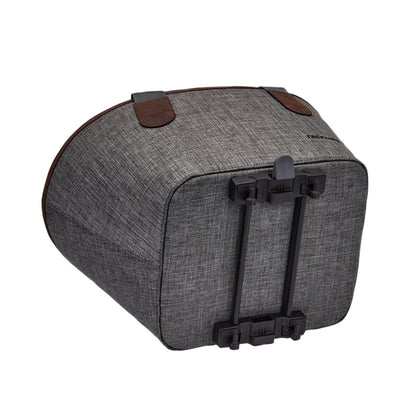 Panier-sac vélo Racktime Agnetha gris pour Snapit