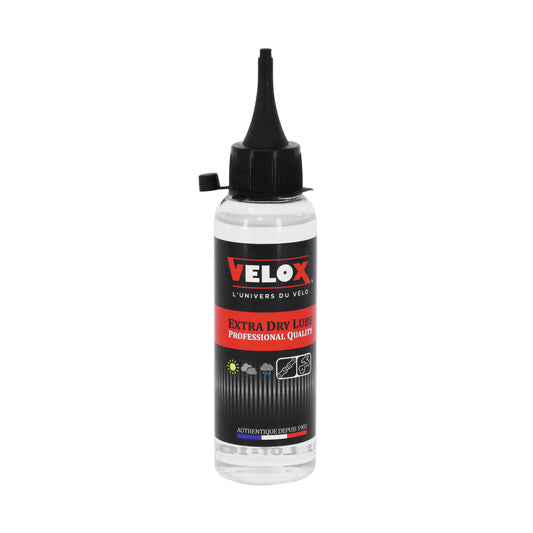 Velox extra dry lube bicycle chain lubricant dry conditions (100ml)