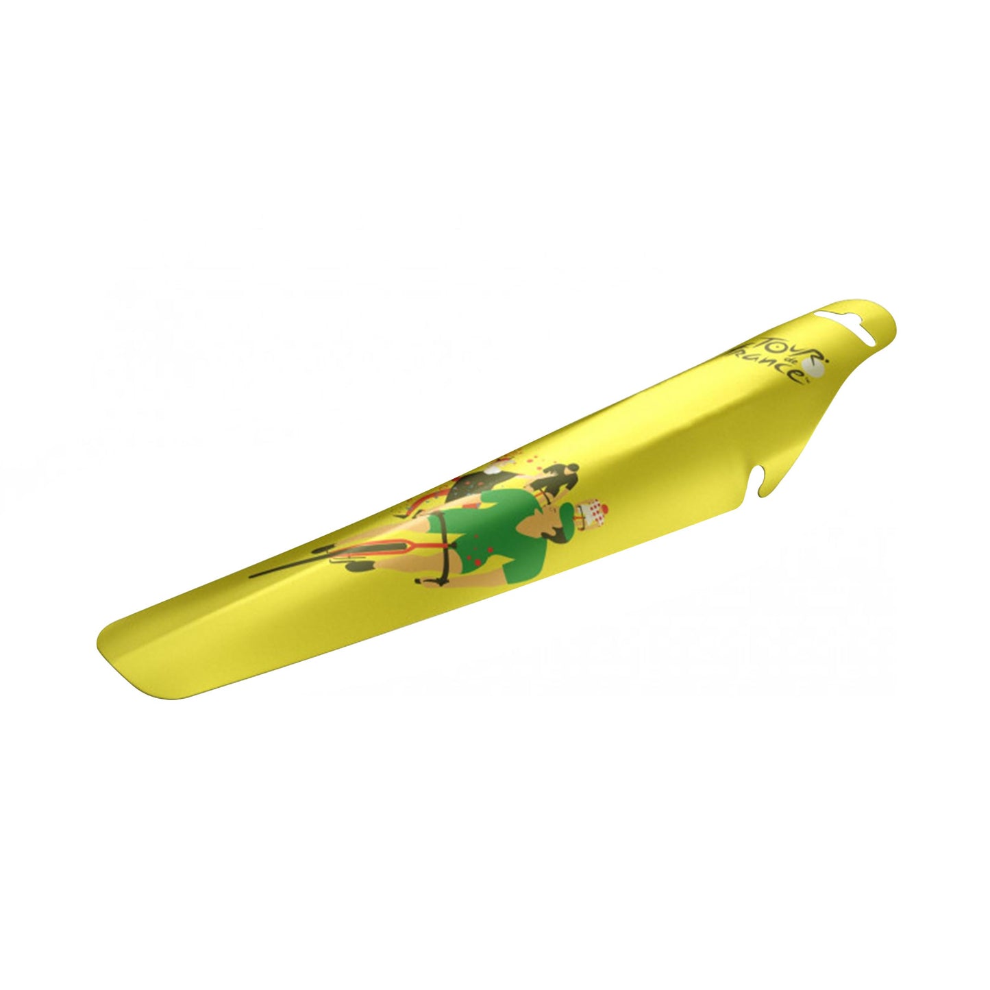 Garde-boue arrière Velox jaune TDF Au tour de la fête (unité)